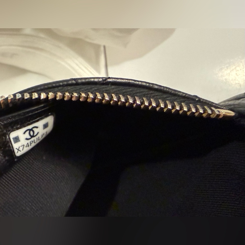 ❤️Authentic Chanel Lambskin Quilted Waist Belt Fanny Bum Bag Black & Gold ❤️ - Picture 16 of 16
